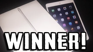 175K SUBSCRIBER GIVEAWAY WINNERS! [iPad Mini 3 + $100 iTunes/Google Play]