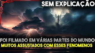 10 COISAS ESTRANHAS E MISTERIÓSAS FILMADAS NO CÉU AO REDOR DO MUNDO EM 2023