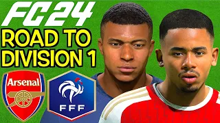 FC 24 Seasons #102 - Road To Division 1 - Arsenal vs France