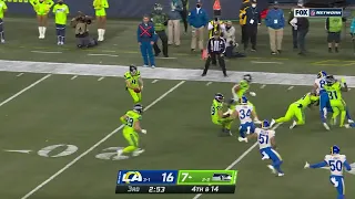 Seahawks Punt Twice On the Same Play