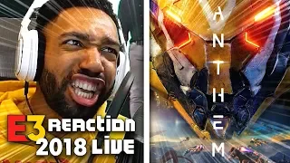 ANTHEM GAMEPLAY LIVE REACTION! - EA PLAY [E3 2018] | runJDrun