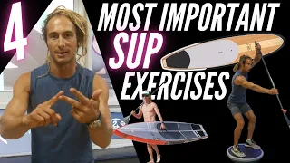 4 MOST IMPROTANT SUP EXERCISES (EP1)