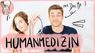 HUMANMEDIZIN studieren | Ablauf im MEDIZIN STUDIUM - Doc Mo & Sophie Hobelsberger 👨🏻‍⚕️