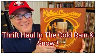 Vinyl Haul In The Cold Rain & Snow ! Vinyl Community