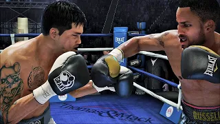 Gary Russell Jr vs Mark Magsayo Full Fight - Fight Night Champion Simulation