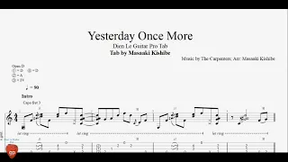 Yesterday Once More - The Carpenters - Guitar Pro Tab