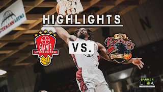 BAYER GIANTS Leverkusen : wiha Panthers Schwenningen | Highlights | ProA 2021/22