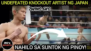 Undefeated Knockout Artist ng Japan NAHILO sa Suntok ng PINOY!