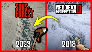 Sons Of The Forest vs RDR 2 - Ultimate Detail Comparison 🔥