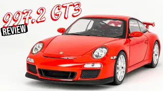 1/43 SCALE PORSCHE 911 (997.2) GT3 - GUARDS RED! Minichamps miniature diecast model car review