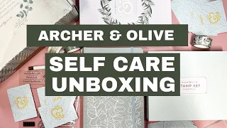 Unboxing | New Archer & Olive Self Care Box