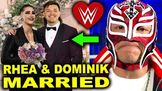 Rhea Ripley & Dominik Mysterio Married and Rey Mysterio is Very Upset About Wedding - WWE News