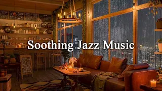 Soothing Jazz Instrumental Music ☕ Jazz Relaxing Music for Work, Study ~ Cozy Coffee Shop Ambience