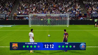 PES 2021 | Barcelona vs PSG | Penalty Shootout | UEFA Champions League UCL - Messi vs Neymar