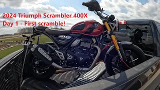 2024 Triumph Scrambler 400X