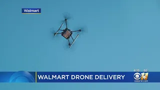 Drone delivery now an option for some Texas Walmart shoppers