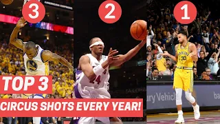 Top 3 Circus Shots Every Year! (2010-2020)