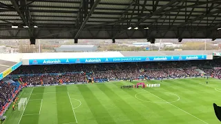 Players Entrance - Marching On Together & Premier League Anthem - Leeds vs Southampton