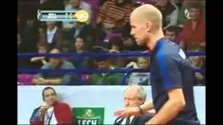 Angry moments in Table tennis