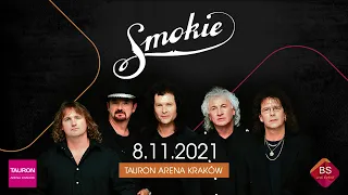 Koncert Smokie 45 lat na scenie TAURON ARENA Kraków 8.11.2021