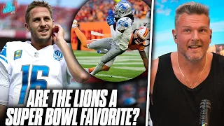 Lions Are 5-1 & On Top Of The NFL, Are They Super Bowl Favorites?! | Pat McAfee Reacts