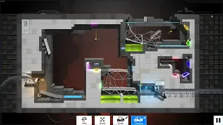 Bridge Constructor Portal - Portal Proficiency - 18 It's in the bounce