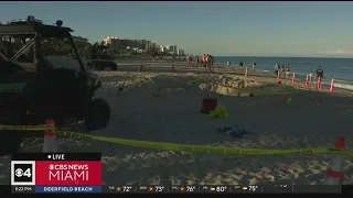 Girl dead, boy hospitalized after falling into beach sand hole in Lauderdale-by-the-Sea