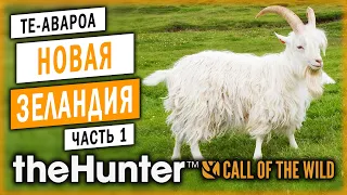 theHunter Call of the Wild #1 🐐 - Охота в Новой Зеландии - Новый Заказник "Те-Авароа" (2020)