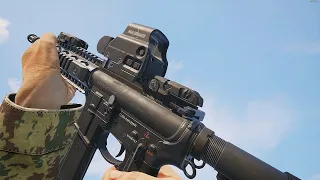 The first Modern SMG Combat in SQUAD