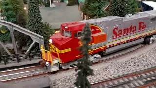 Lionel trains in action