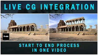 LIVE CG INTEGRATION FULL COURSE FROM START TO END | VFX VIBE | TUTORIAL IN HINDI