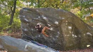 Family Values (V6) - NYC Bouldering: Central Park (Worthless Boulder)