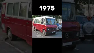 Evolution of Mercedes Buses {1935~2023}#shorts #evolution #mgctube#mercedes