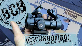 UTG CQB Red/Green Dot Unboxing.