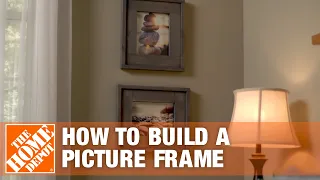 DIY Picture Frame: Rustic Frames | The Home Depot