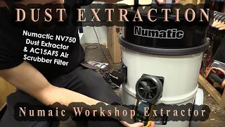 Workshop Dust Extractor & Air Filter / HepaFlo / Carbon Filter / Numatic NV750 & Craft AC15AFS