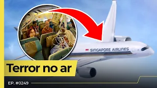 TURBULÊNCIA MATA UM E FERE DEZENAS EM VOO DA SINGAPORE AIRLINES - FLOW NEWS - #249 #FN