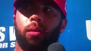 Bubba Wallace INTERVIEW after Kyle Larson crash