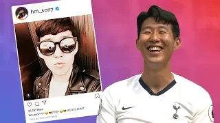 Son Heung-min reacts to his old Instagram posts! | Insta Stories 📲