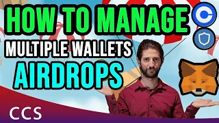 😎 How To Manage Multiple Wallets for Airdrops 🪂  My Personal Method - MUST SEE!!
