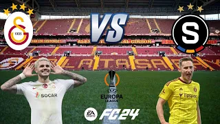 EA FC 24 CZ | Galatasaray vs AC Sparta Praha - UEFA European League | PS5 |