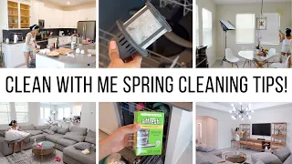 CLEAN WITH ME SPRING CLEANING TIPS!! // Jessica Tull cleaning motivation