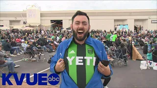 Austin FC fans watching inaugural game all over city | KVUE