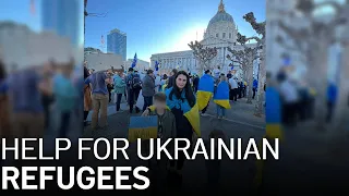 Ukrainian Mother, Children Arrive in San Jose Amid Russian Invasion