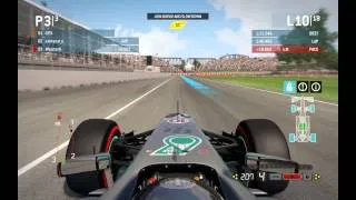 F1 2013 - Weird pitstop and loss of engine power