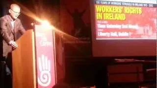 Brian Hanley address of "A Century of Workers in Struggle 1913 - 2013"