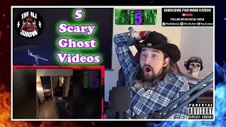 5 Scary Ghost Videos That Will SCARE away YO MAMA!!! - Nuke's Top 5 (REACTION)