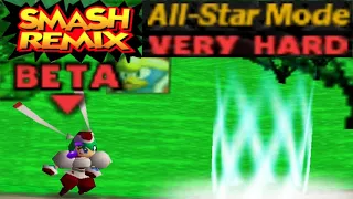 Smash Remix - All Star Mode Gameplay with Marina (VERY HARD)