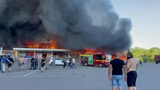 Ukraine War - Zelenskyy condemns Russian 'heartless terrorists' after shopping centre attack