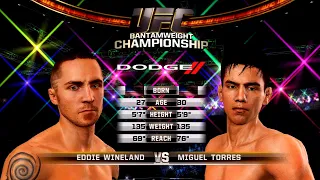 UFC Undisputed 3 Gameplay Miguel Torres vs Eddie Wineland